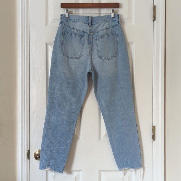 We The Free Blossom Rigid Light Wash High Waisted Button Fly Skinny Jeans 28 - Picture 4 of 15